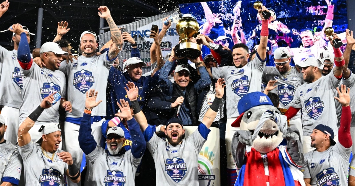 Los Tiburones de la Guaira se coronan campeones de la Serie del Caribe ...