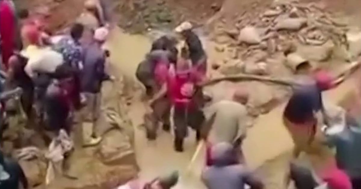 Un derrumbe en una mina irregular de Venezuela deja a varios mineros ...