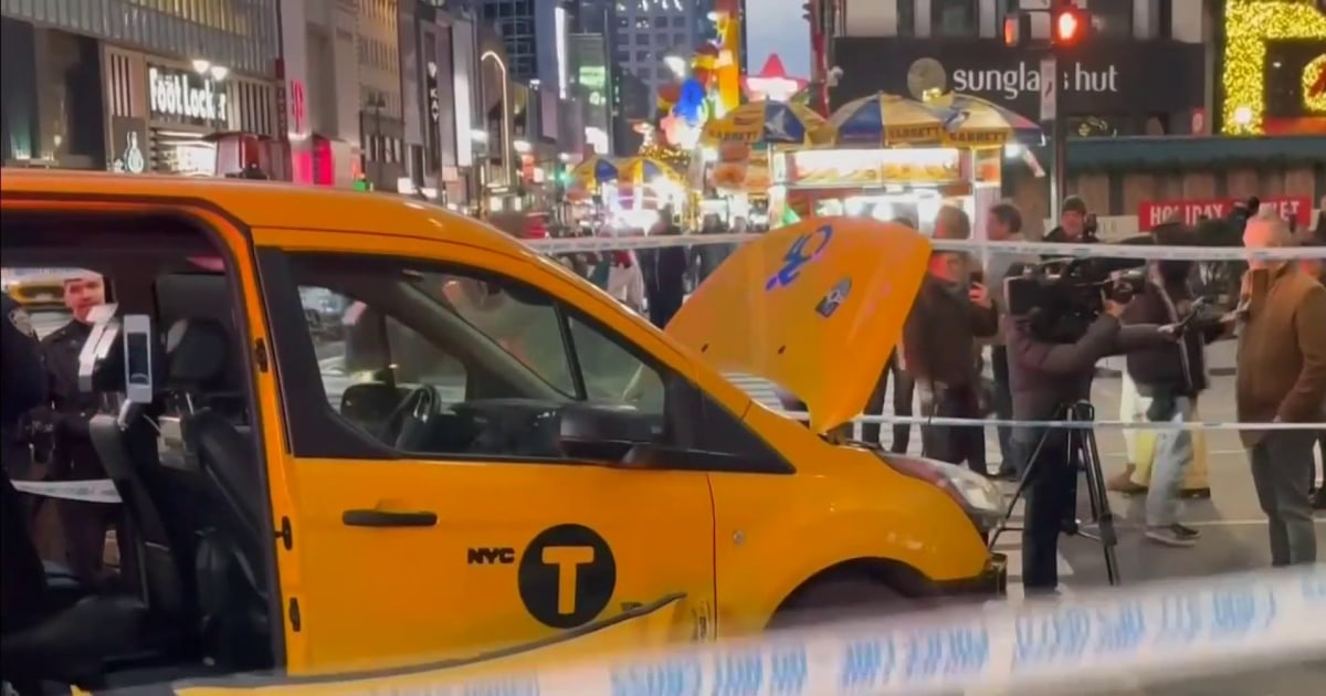 Un taxi se sube a la acera y atropella a seis peatones en Manhattan ...