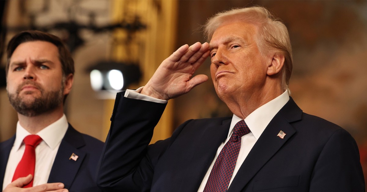 Vea en seis minutos tres horas históricas por el regreso de Trump a la ...