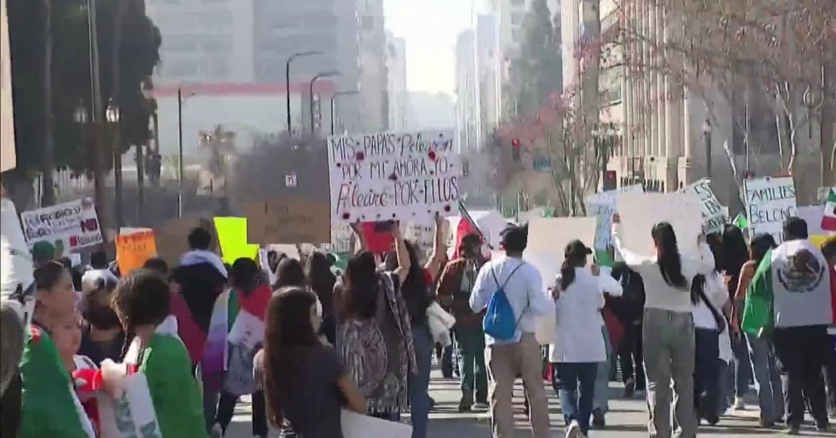 Protestan en varias ciudades contra las redadas de ICE y las ...