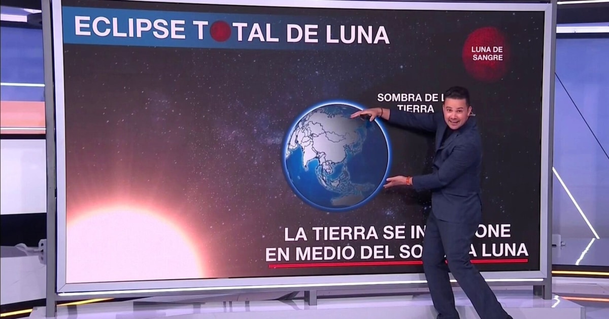 Vea aquí todo lo que necesita que saber del eclipse total de Luna que ...