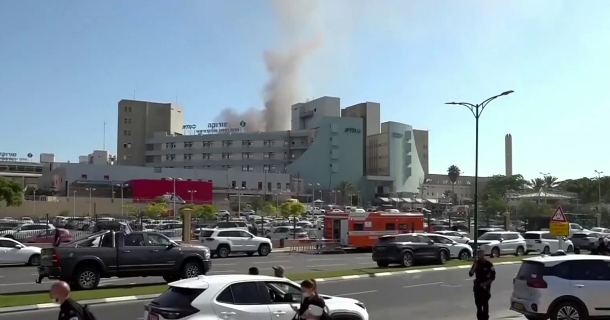 Misil iraní alcanza un hospital en Tel Aviv y deja al menos 40 personas ...
