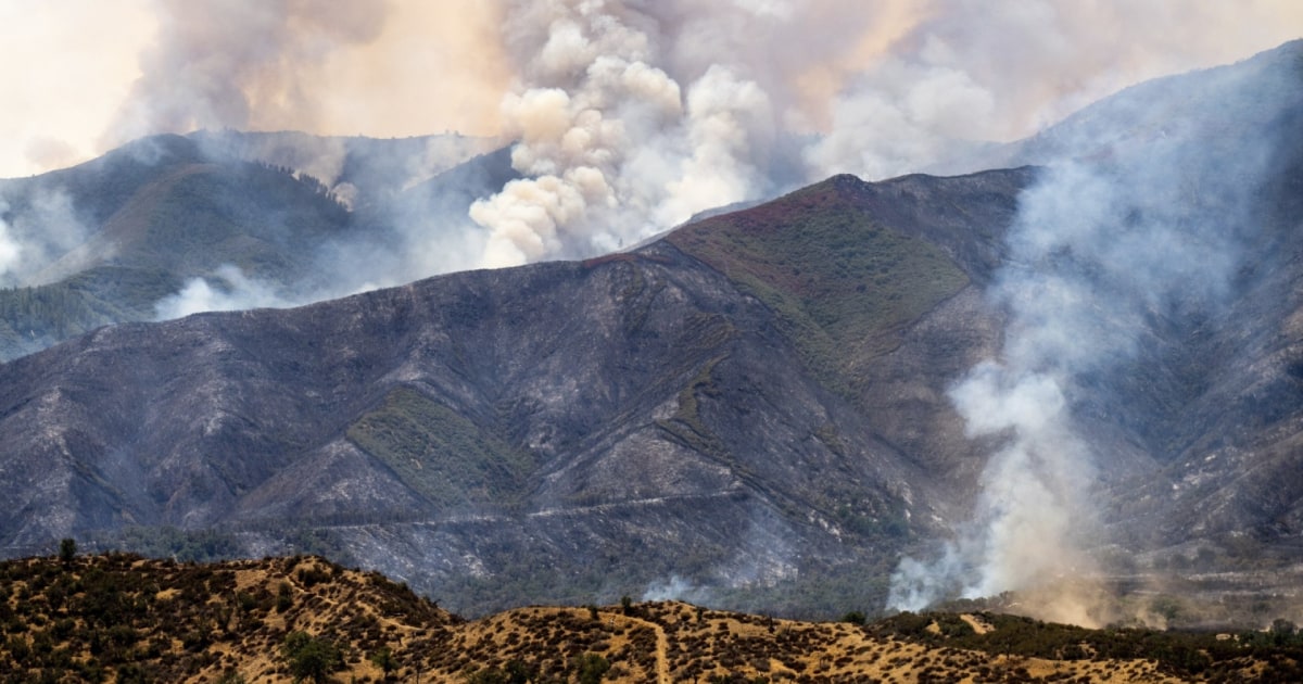 La mala calidad del aire causada por incendios forestales afecta a ...