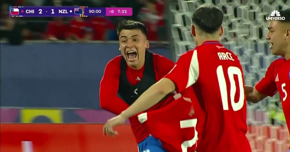 El gol de último minuto de Ian Garguez que revivió a Chile ante Nueva ...
