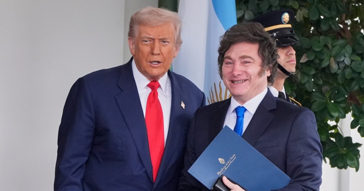 Trump condiciona su apoyo a Argentina a que Milei gane en las ...