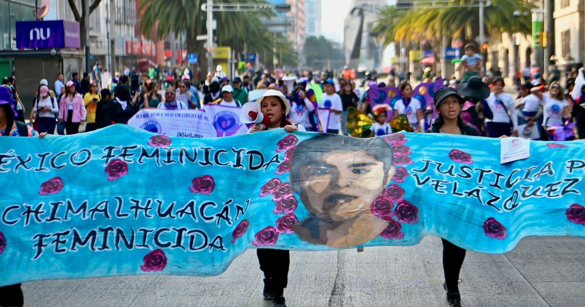Miles de mujeres marchan contra la violencia "pidiendo justicia por las ...