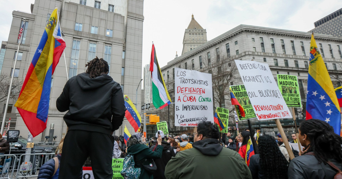 La policía de Nueva York tuvo que intervenir en las protestas por la ...