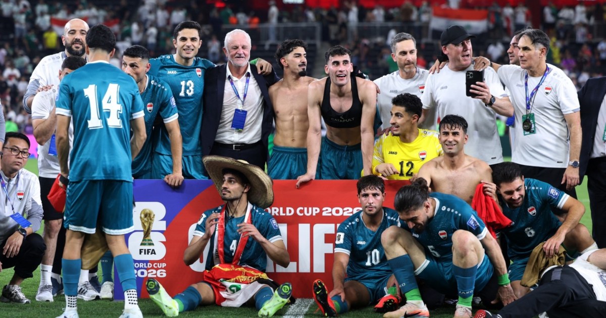 Irak hace historia y es el último invitado al Mundial 2026 tras vencer ...