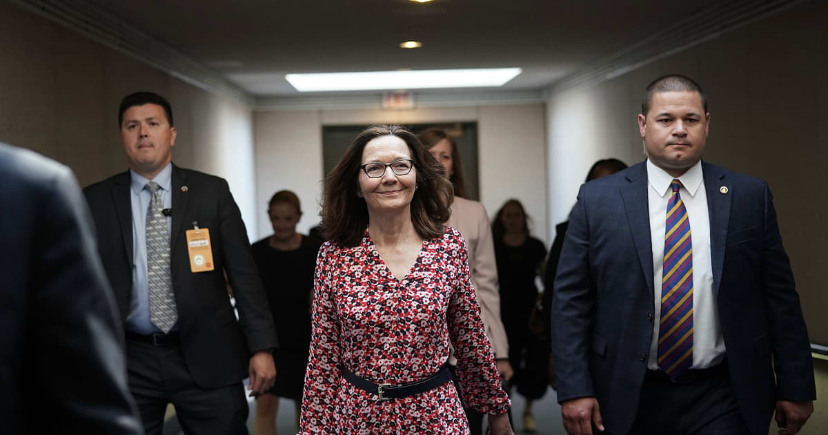 Why Do So Many Spies Support Gina Haspel To Head The CIA That s Classified