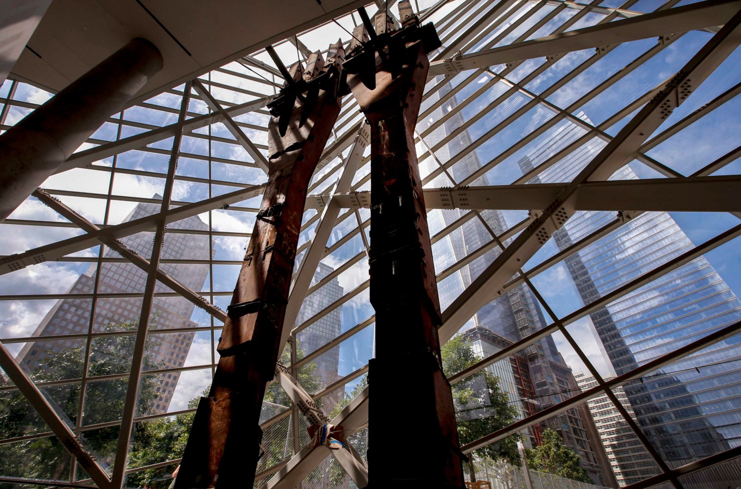 музей башен близнецов в нью йорке