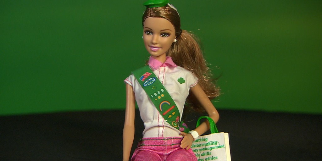 Barbie a Girl Scout New partnership stirs up controversy