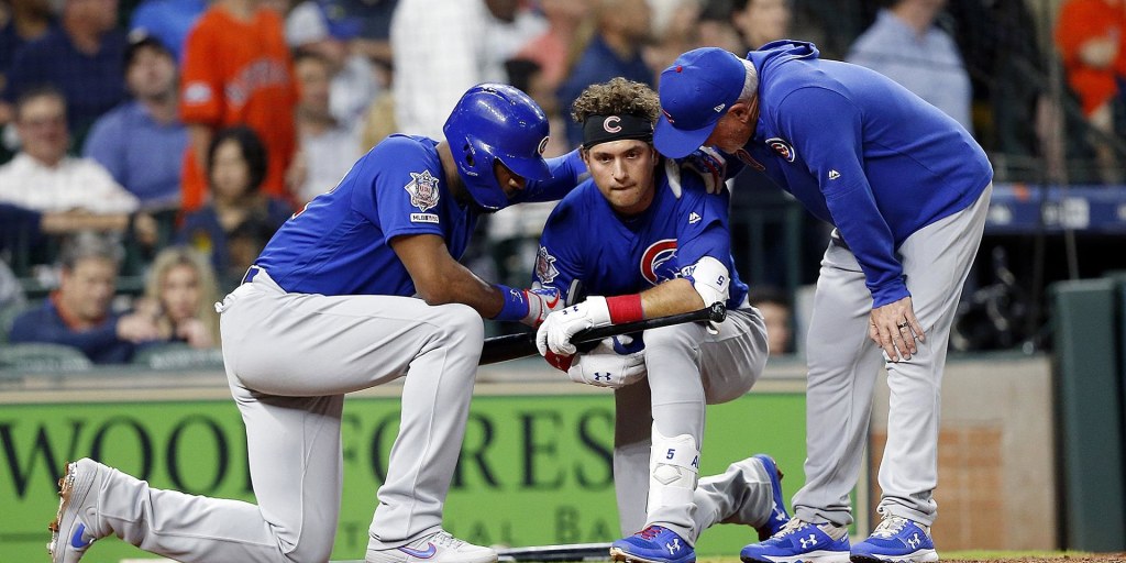 Girl hit by foul ball: Albert Almora — Chicago Cubs batter — breaks down  after his line drive strikes 4-year-old girl at Houston Astros game - CBS  News