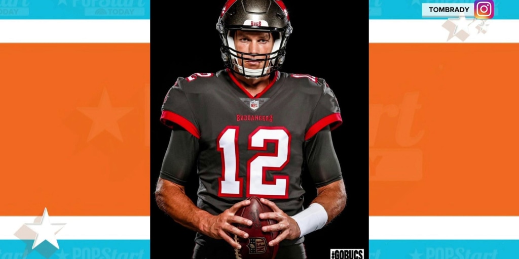 Brady in new best sale uniform