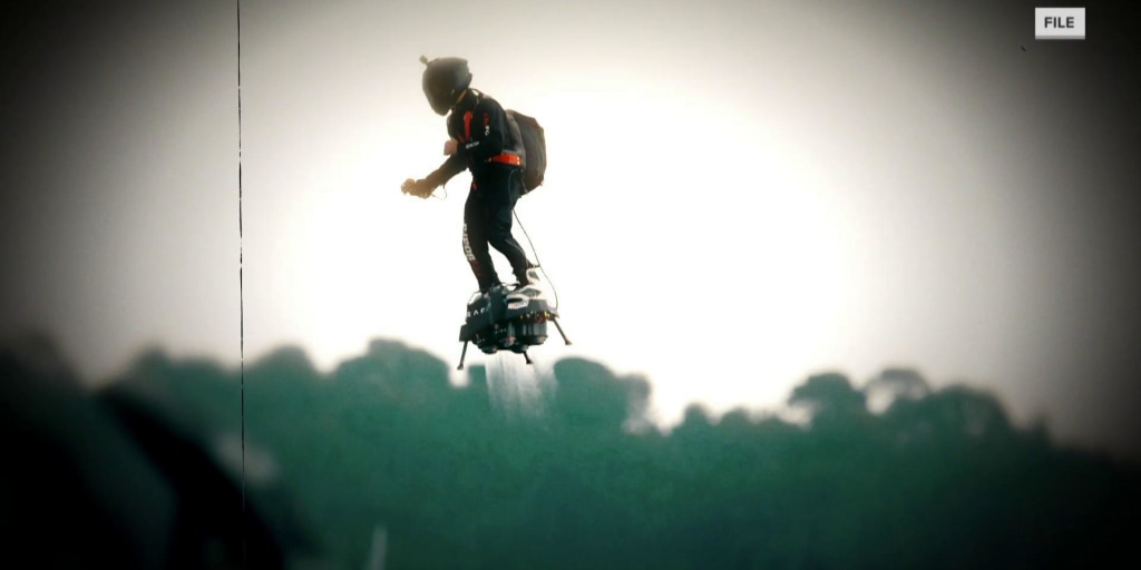 Jetpack man is back, adding to the flying mystery over LAX