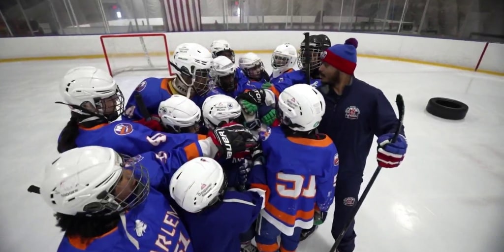 How this hockey program teaches life skills on and off the ice