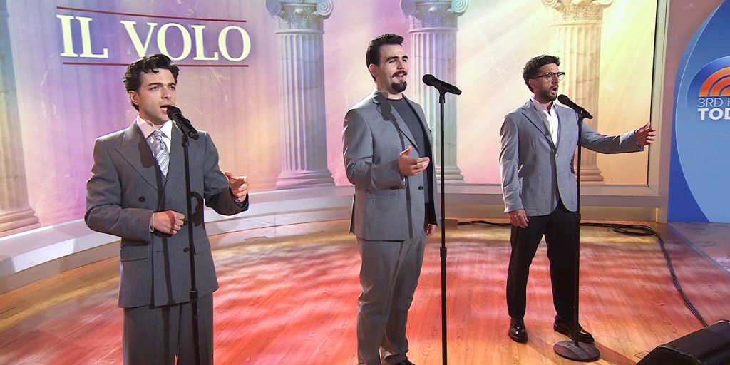 See Il Volo Perform Song 'Now We Are Free' Live on TODAY