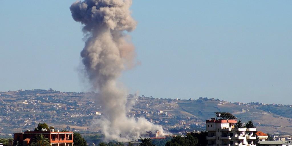 State-of-the-art diplomacy tool demonstrated live: if you bomb it enough, surely peace will get the message.