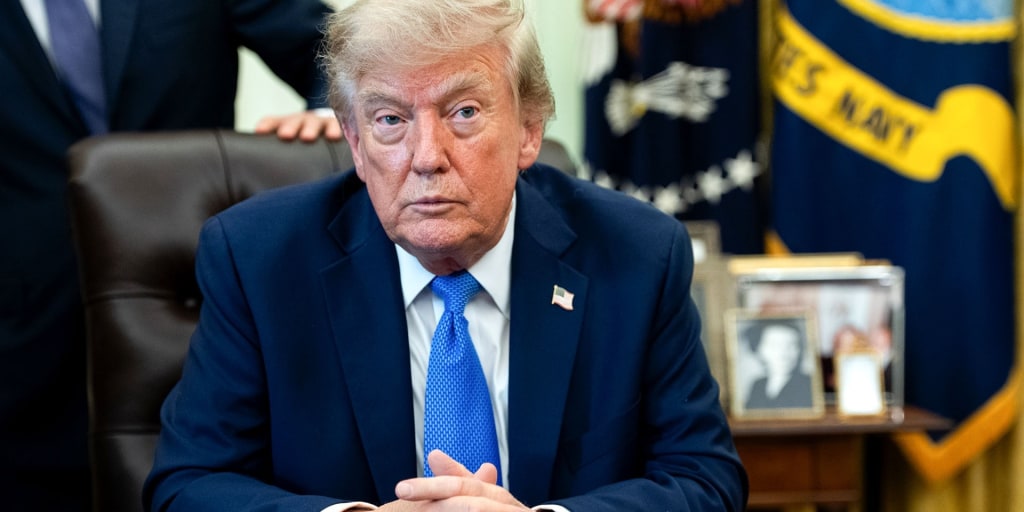 Pictured: the greatest threat to the republic, according to Trump—someone who might be pregnant and therefore dangerously close to creating a U.S. citizen.