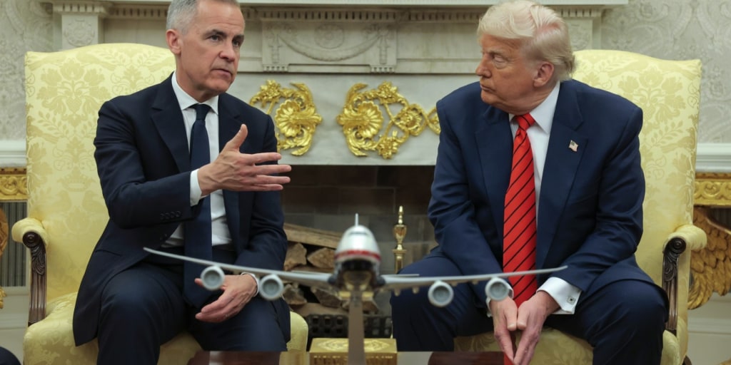 Canada’s prime minister politely explaining that, yes, even America’s emotional support neighbor has limits.