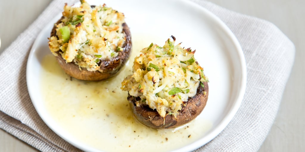 Crab Stuffed Mushrooms Recipe