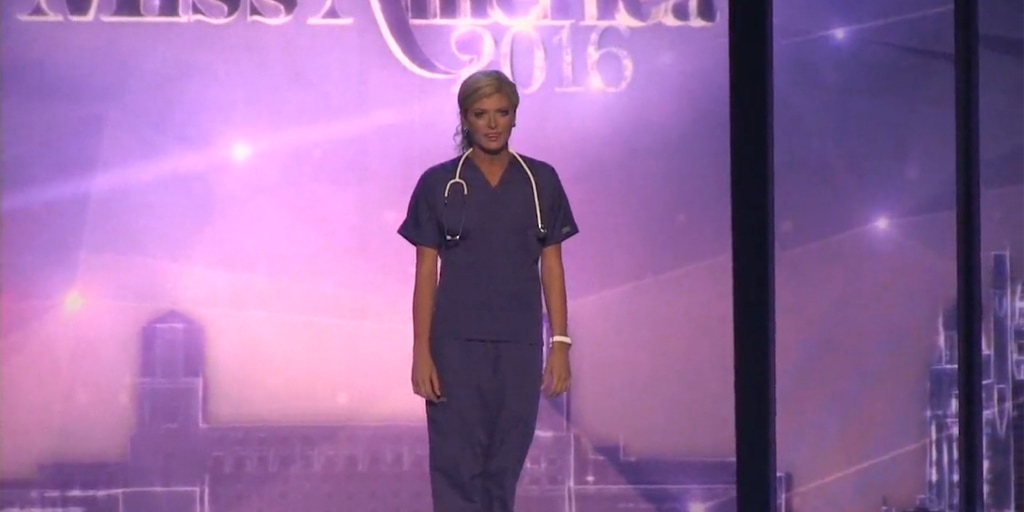 Watch Miss America contestant's heartwarming monologue about being a nurse