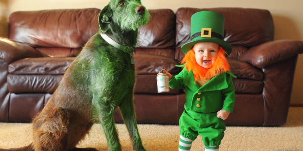 St Patrick S Day For Kids See Dad S Cute Leprechaun Photos