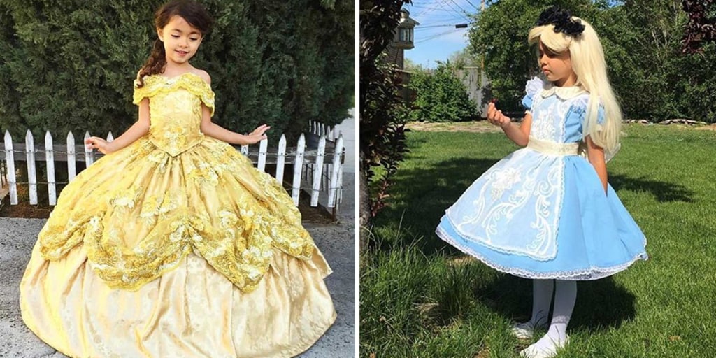Dad designs magical Disney-inspired costumes for his kids