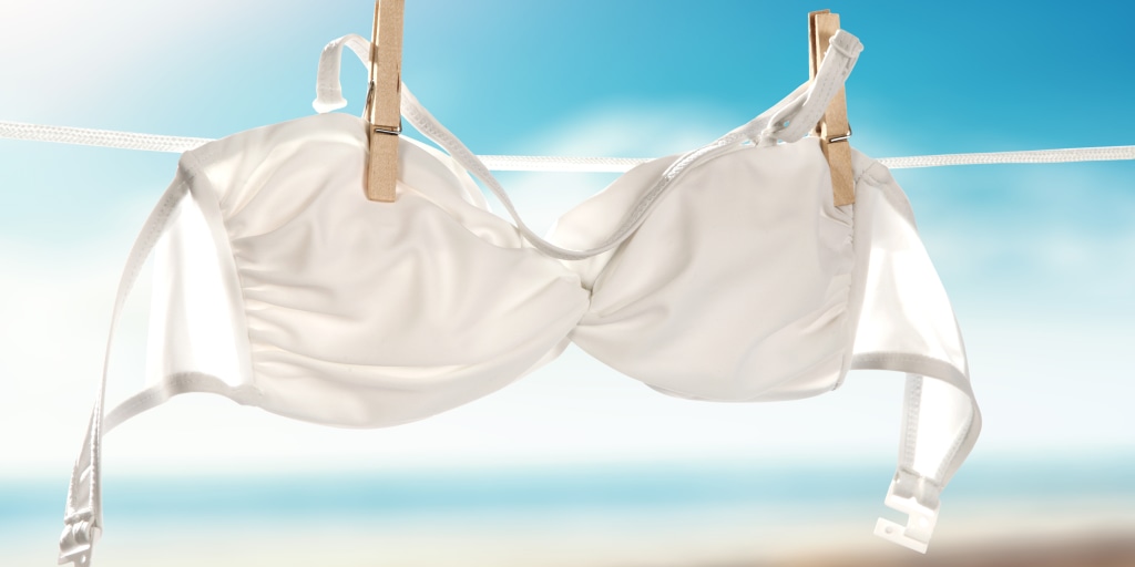 How often should you wash your bra? Not as often as you think