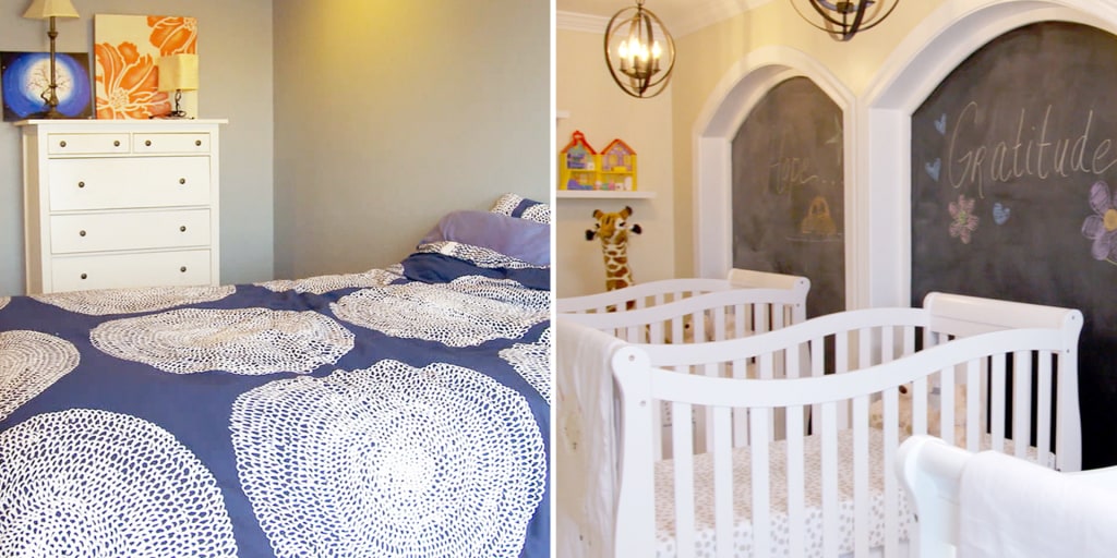 From Guest Room To Baby Nursery See The Room Makeover On Today