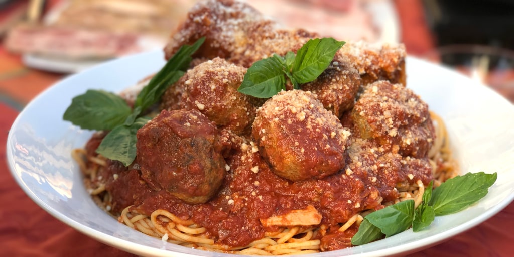 Tony Danza S Sunday Sauce With Meatballs And Ribs Recipe