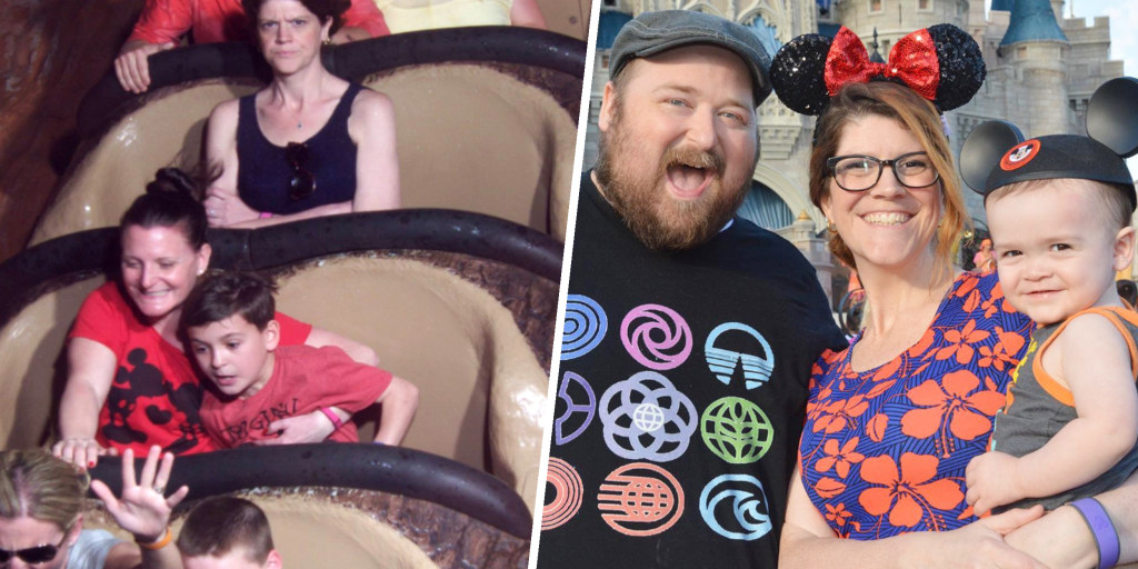 Angry Splash Mountain lady': Husband shares love story behind viral photo