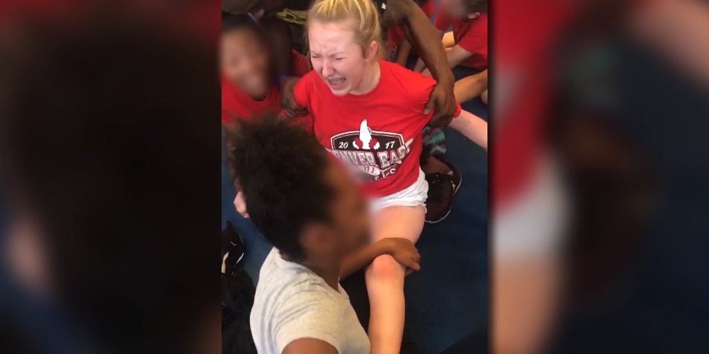 Disturbing video shows high school cheerleaders forced into repeated splits