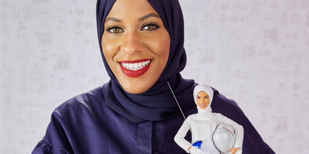 New hijab-wearing Barbie inspired by Olympian Ibtihaj Muhammad 