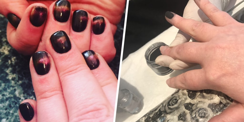 Will a one-time gel manicure ruin my natural nails? They are long and  healthy and I'm worried about them weakening or breaking. - Quora
