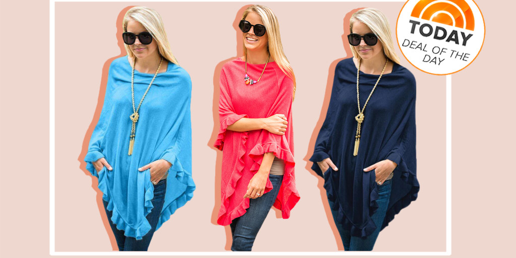 Deal of the Day: 55 percent off lightweight, one-size-fits-all ponchos