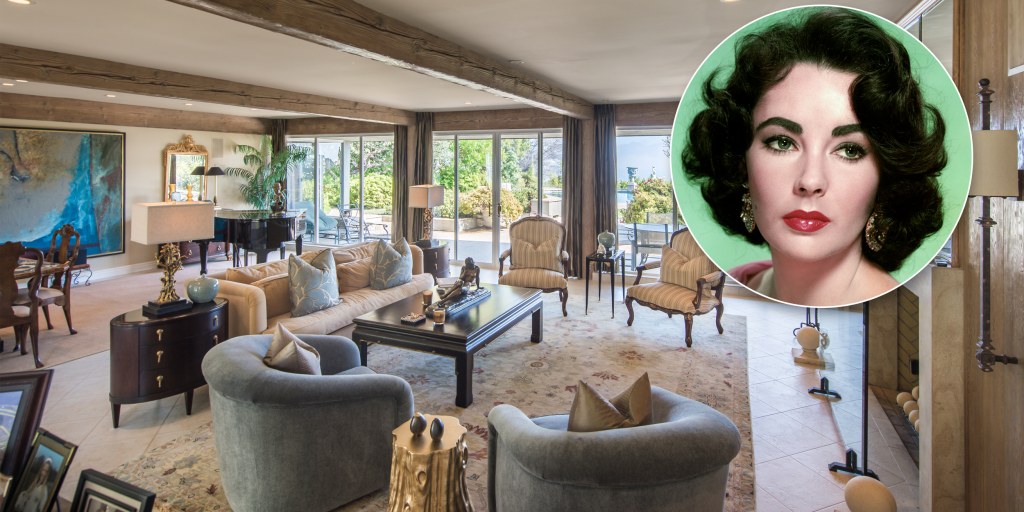 Elizabeth Taylor's former Beverly Hills estate for sale
