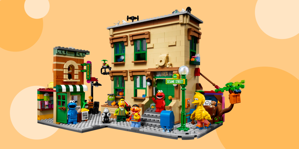 Sesam street lego sales