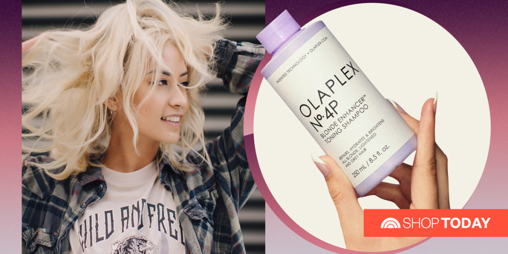 spin Bange for at dø hardware Olaplex purple shampoo — here's what you need to know