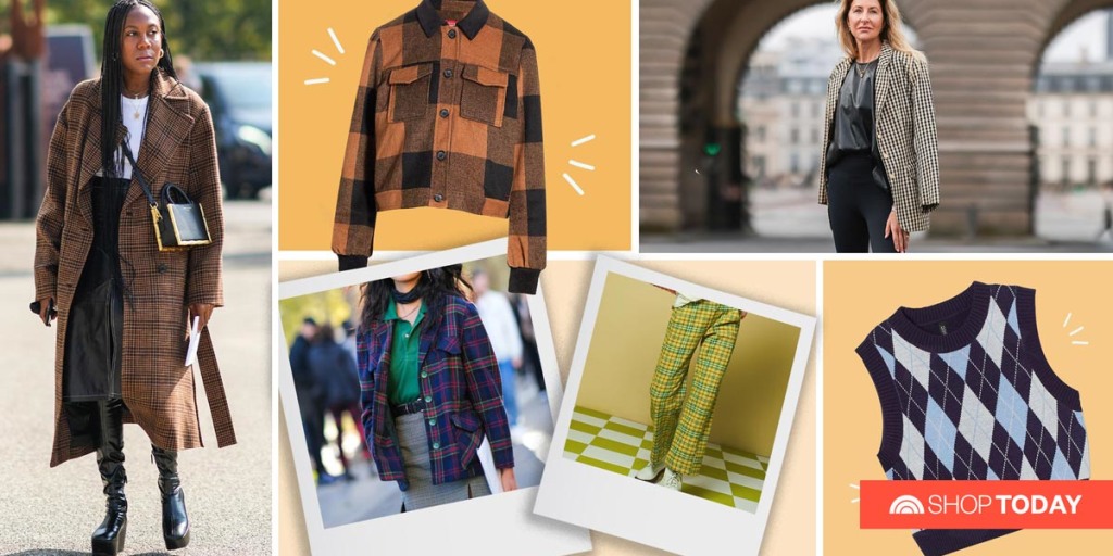How to wear plaid in fall 2021 