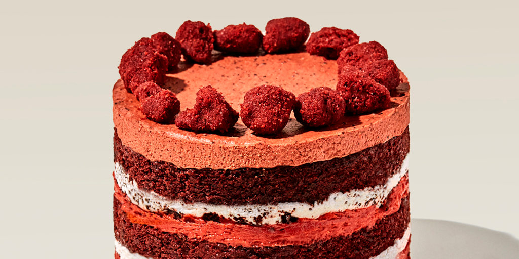 Red Velvet Cake (Eggless) - Cremeux Goa