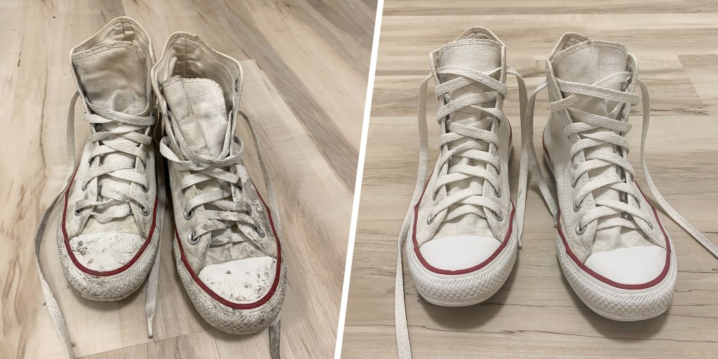 White converse with pink sole sale