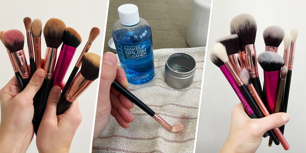 Makeup Brush Cleaners, Make Up Cleaning