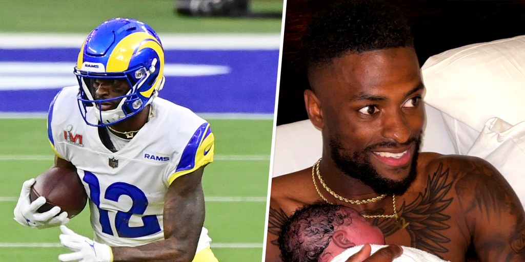 Former Florida WR Van Jefferson wins Super Bowl ring with Rams, welcomes  newborn baby in same night