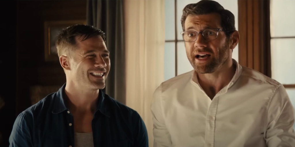 Billy Eichner Dates the 'Gay Tom Brady' in 'Bros' Trailer