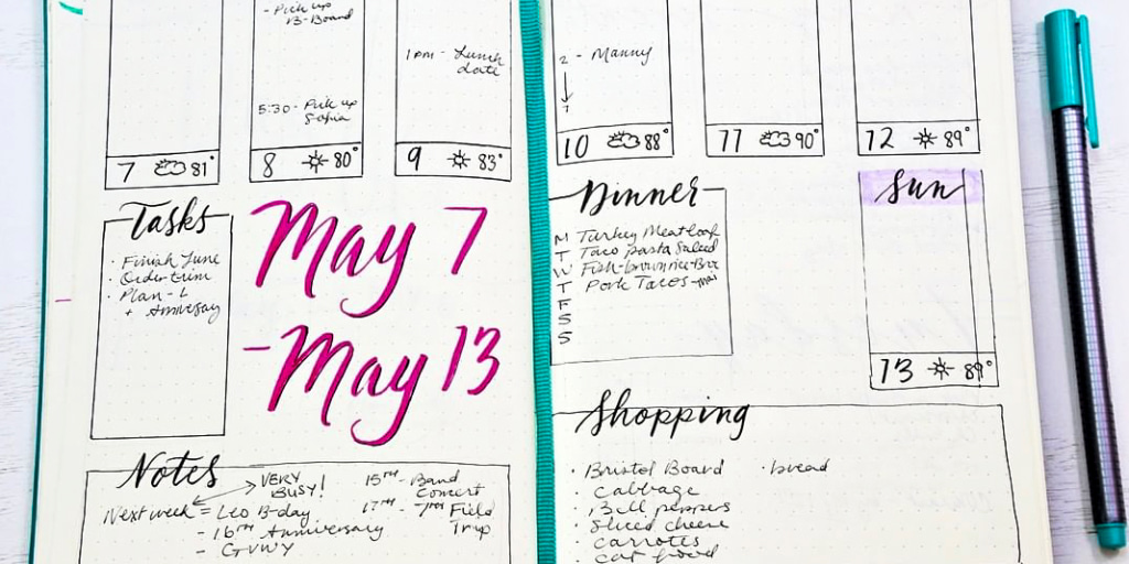 The Ultimate List of 15 Useful Bullet Journal Supplies