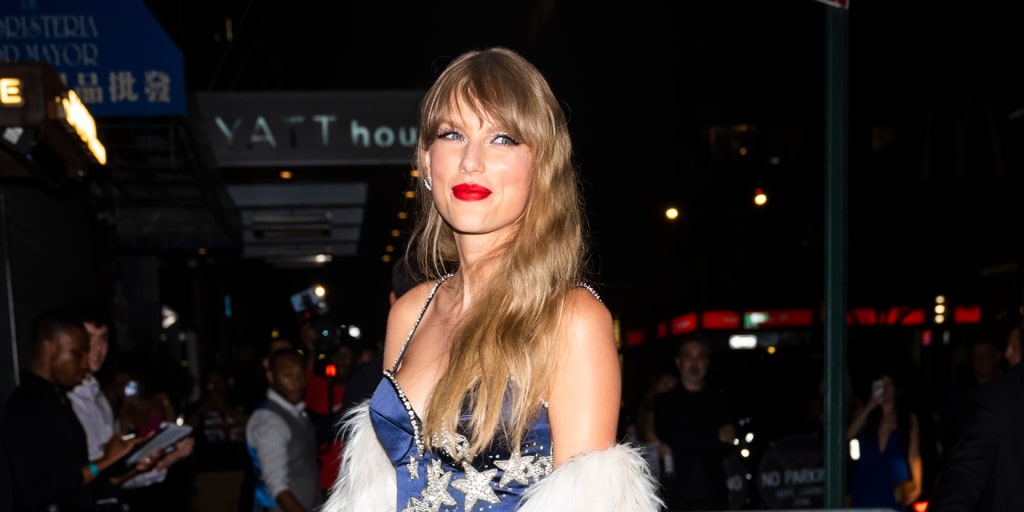 Taylor Swift channels 'Midnights' in $2,335 birthday dress — we