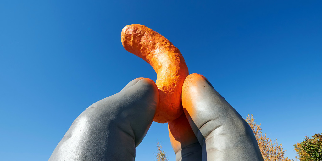Cheetos Hand Statue Unveiled in Canada