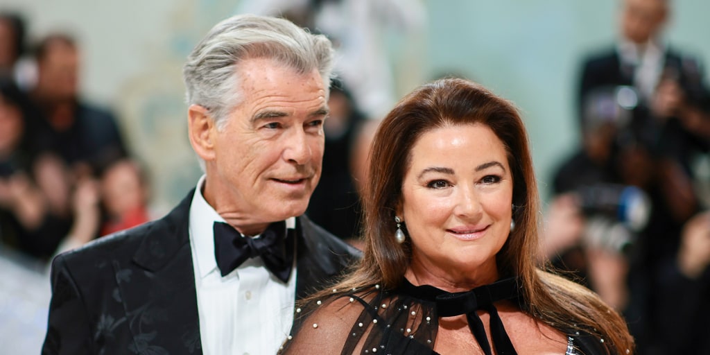 Pierce Brosnan, Wife Keely Pose For Rare Photo With Son Paris