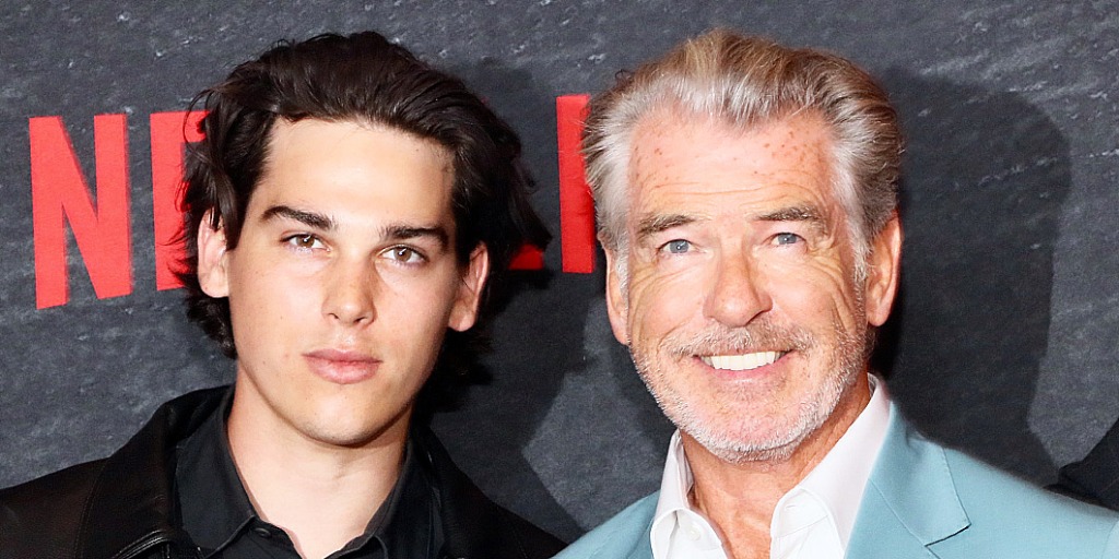 Pierce Brosnan And Son Pose In New Photos For Italian Company